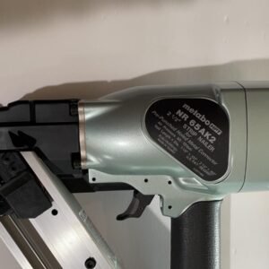 METABO HPT NR65AK 2 21/2" STRIP NAILER FOR PRE-PUNCHED HOLED METAL CONNECTOR MADE IN TAIWAN