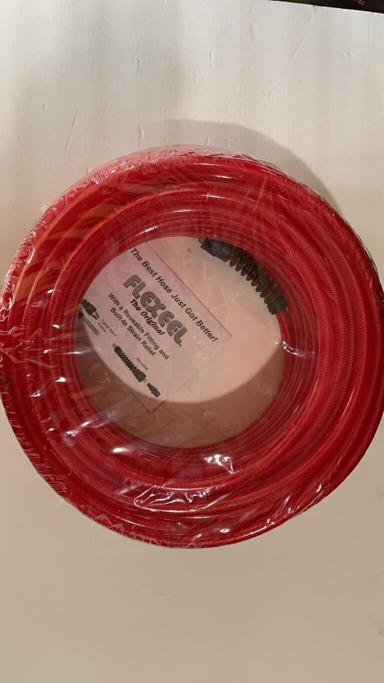 AIR COILHOSE PNEUMATIC PFE61004TR RED FLEXEEL HOSE, 5/16 ID X 100 FT MADE IN USA