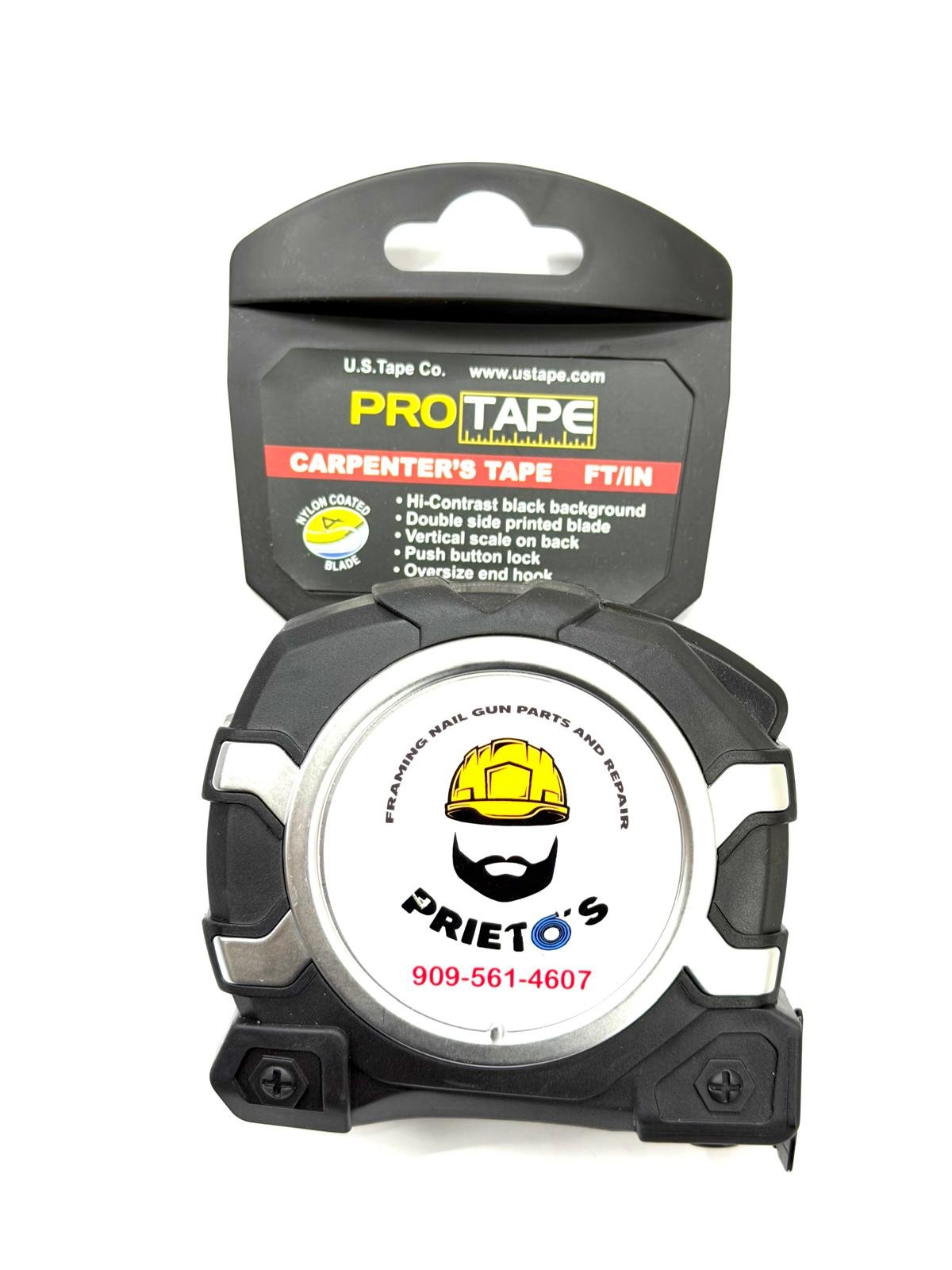 51733PR Prieto’s Series 1”x33” Carpenter Tape USTAPE