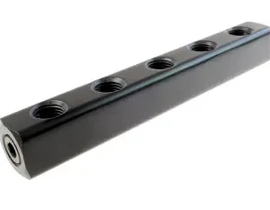 5 Port Low-Profile Manifold, 1/4" In, 1/4" Out 3052