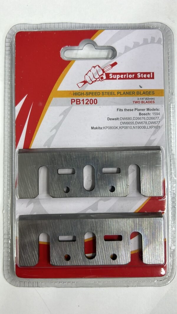 PB1200  High-Speed Steel Planer Blades