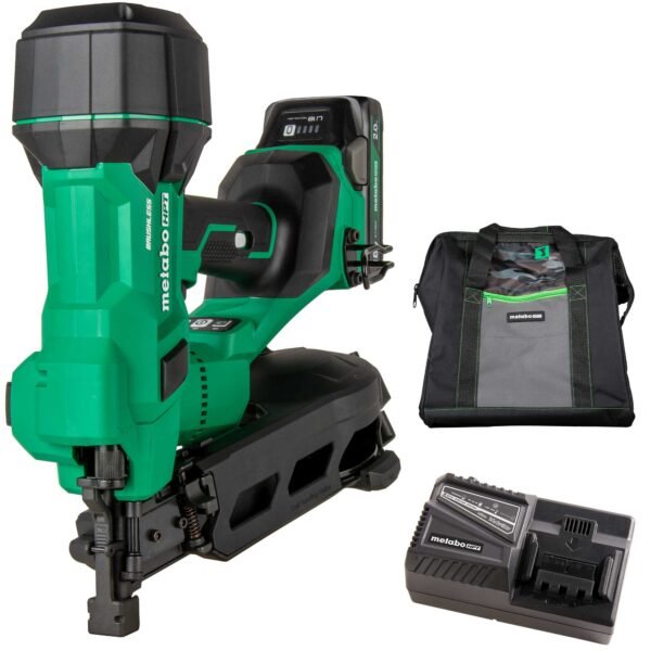 NV1845DA 18V CORDLESS METABO COIL ROOFING NAILER - Image 6