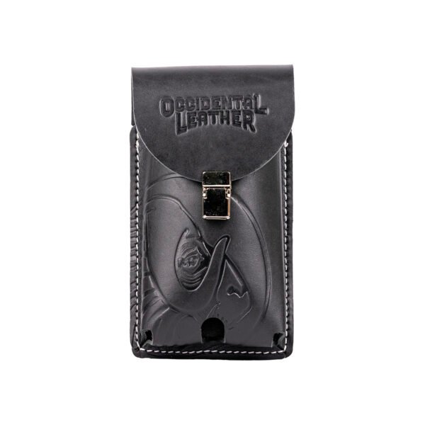 B5333 Belt-Worn XXL Leather Phone Holster