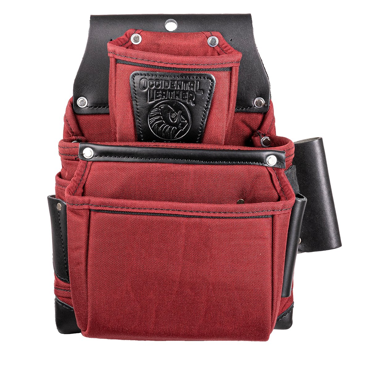 R8060 OxyLights 3 Pouch Fastener Bag – Red and Black