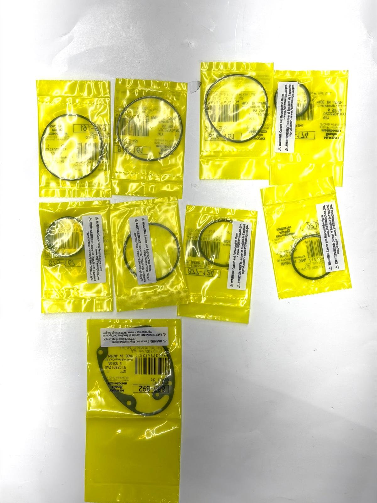 18001M PNEUMATIC NAILER GASKET KIT, NV45AB