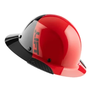 HDF50-20RD DAX Fifty/50 Red Full Brim Hard Hat