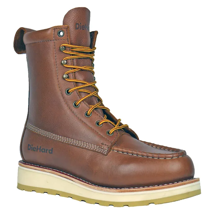 DH80420 Brown Soft Toe Malibu 8" EH Slip Resistant Work Boot