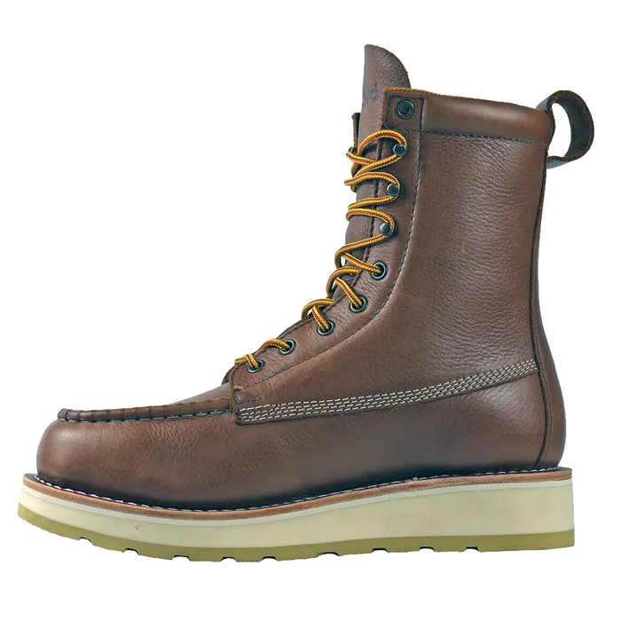 DH80420 Brown Soft Toe Malibu 8" EH Slip Resistant Work Boot - Image 2