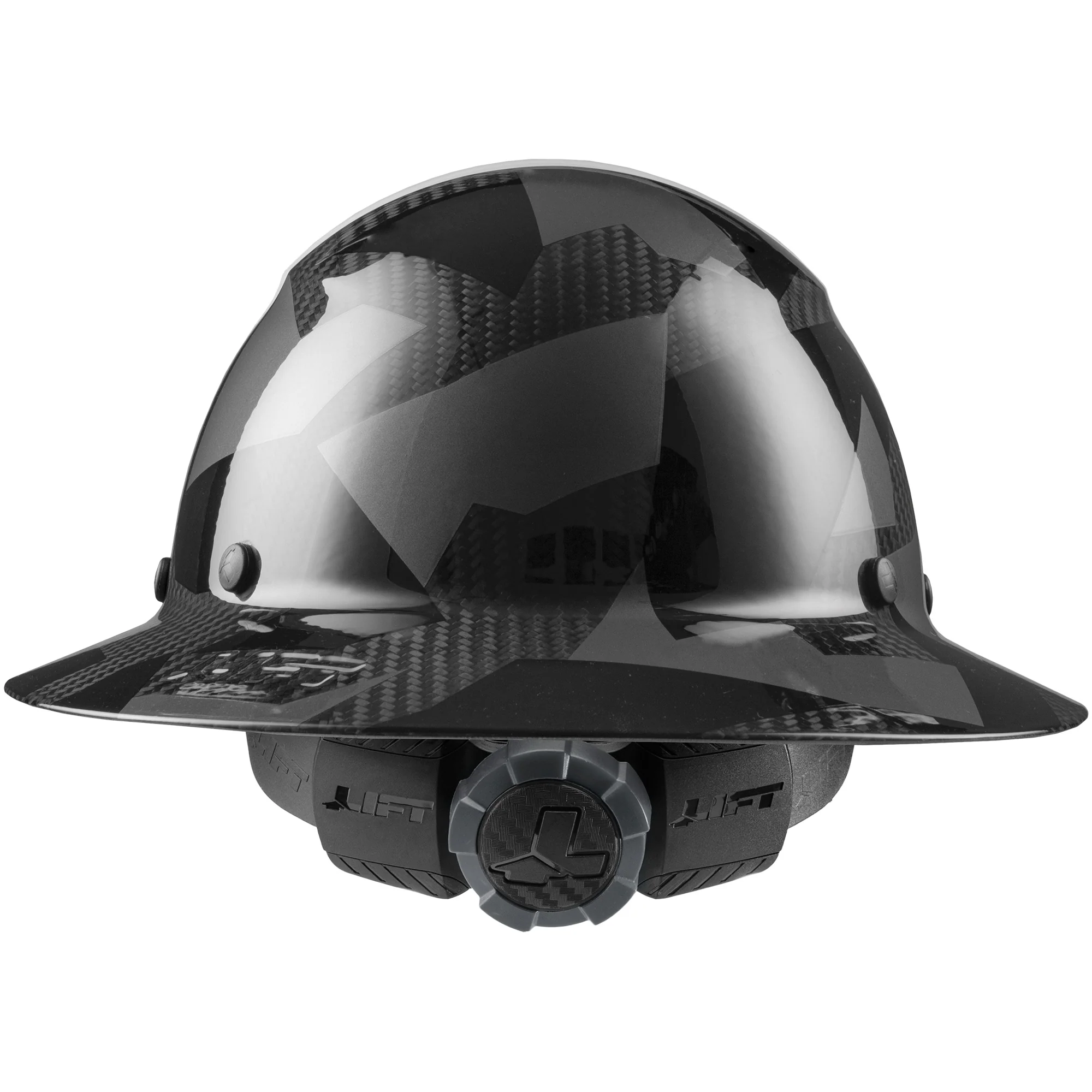 HDC-20CK DAX Fifty 50 Carbon Fiber Camo Full Brim Hardhat - Image 2