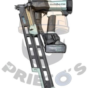 NR1890DRBQRY METABO 18V 3-1/2" 21D CORDLESS PNEUMATIC FRAMING NAILER