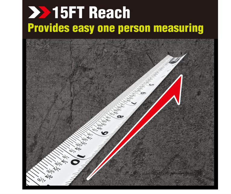 91435 KOMELON 35' X 1.25" WIDE BLADE TAPE - Image 3